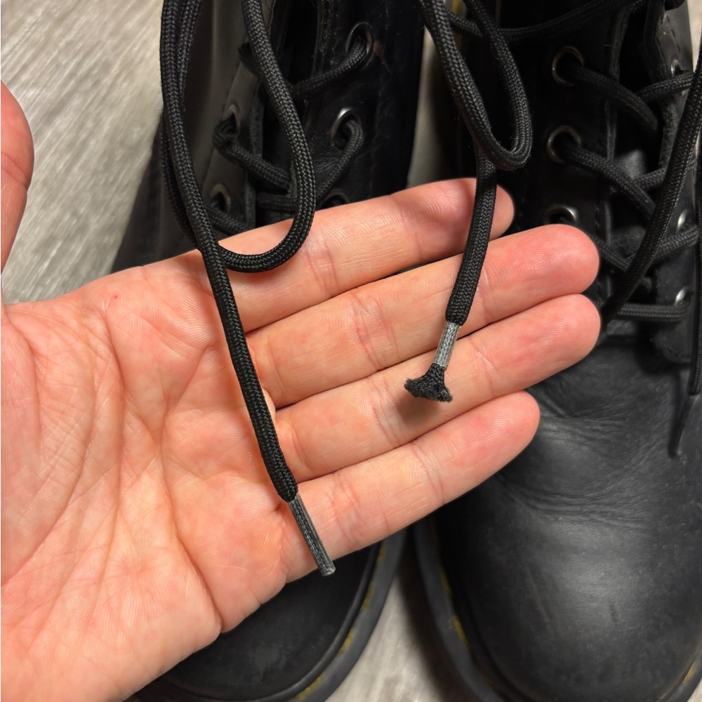 Dr. Martens Black Leather Boots - Picture 9 of 9